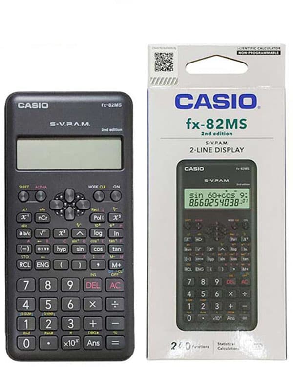 Casio FX82MS 2 Line Display Scientific Calculator