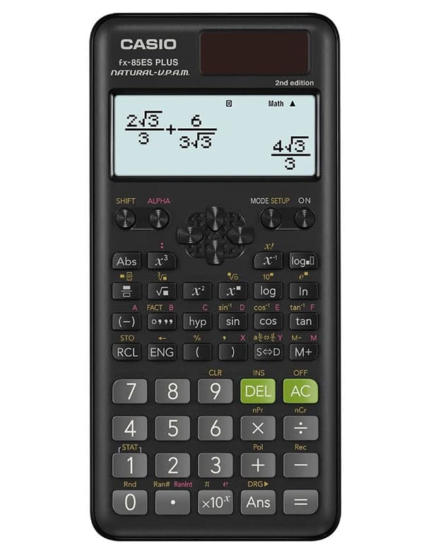 Casio FX85ES Plus 252 Functions Scientific Calculator