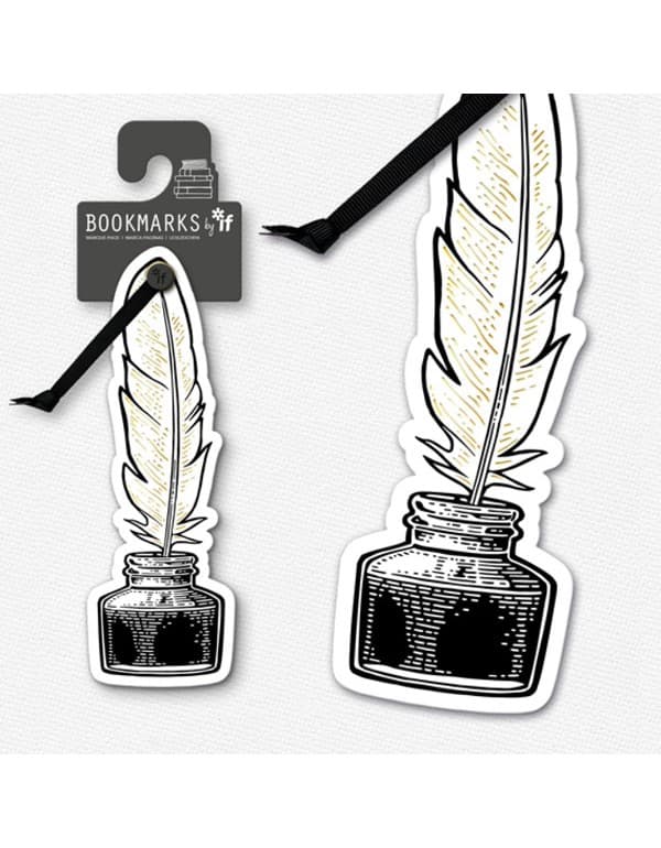Academia Bookmarks - Quill & Ink