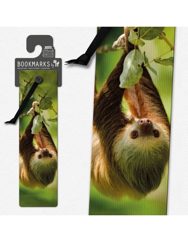 3D Bookmarks - Two-toed Sloth