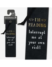 Literary Bookmarks - Interrupt Me product image