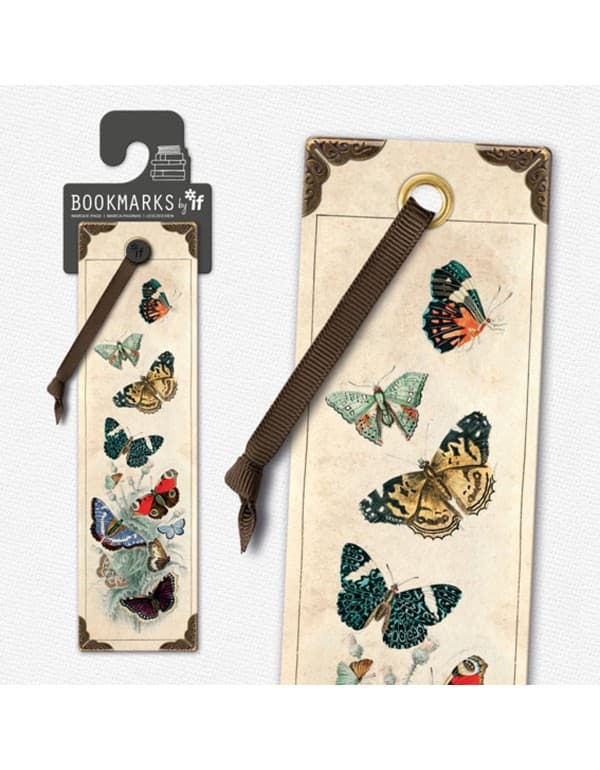 Vintage Bookmarks - Butterflies