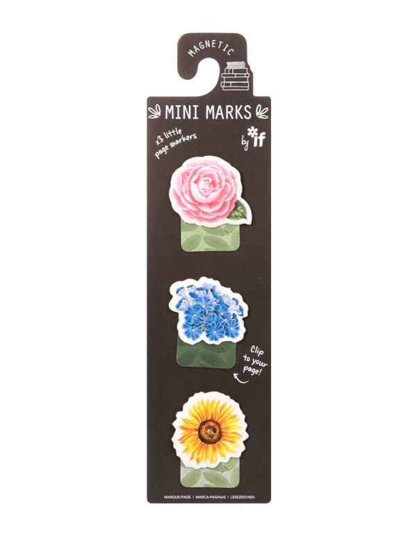 Magnetic Mini Marks by IF - Flowers