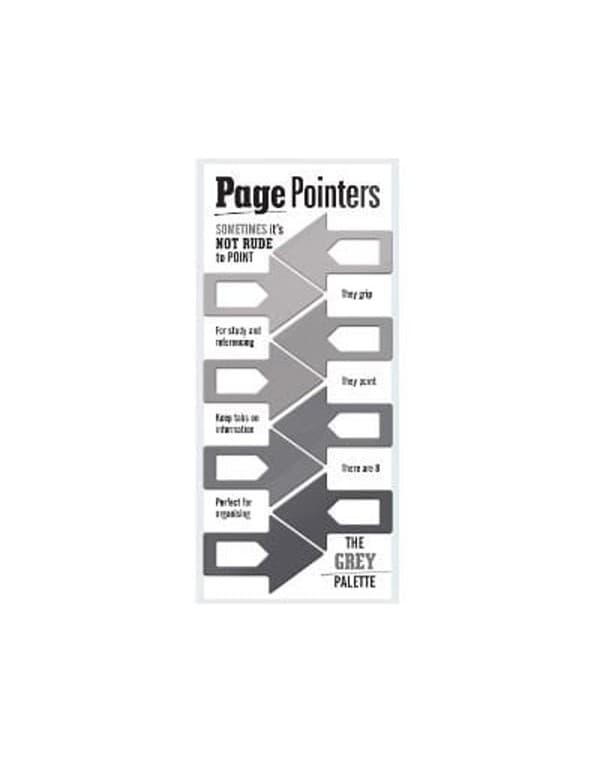 Page Pointers - Grey