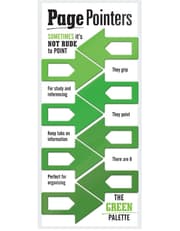 Page Pointers Green product image