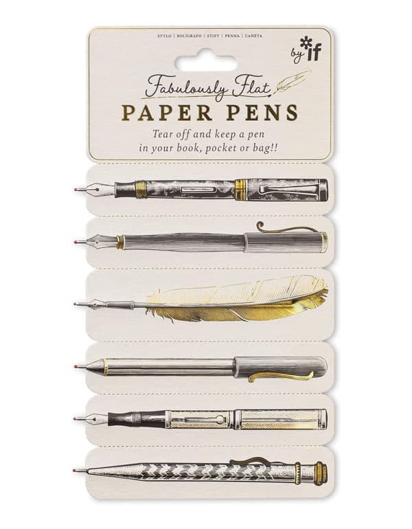 Fabulously Flat Paper Pens