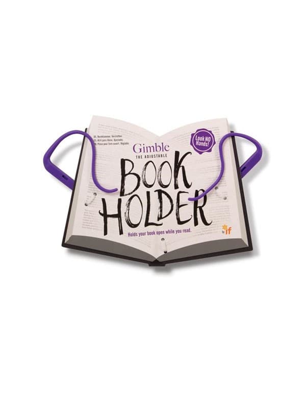 The Gimble Book Holder - Positively Purple