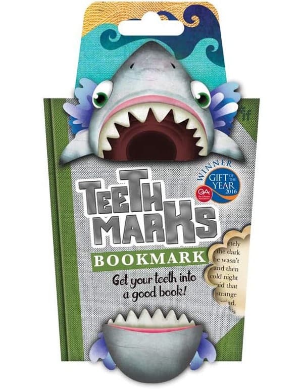 TeethMarks Bookmarks - Shark