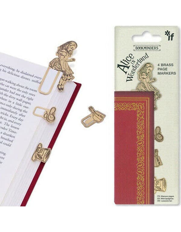Bookminders Page Markers - Alice in Wonderland