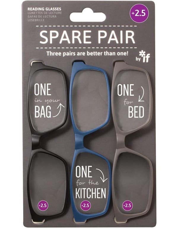 Spare Pair - Reading Glasses +2.5