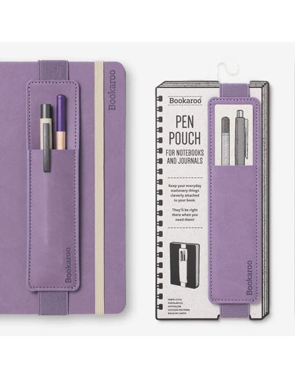 Bookaroo Pen Pouch - Aubergine