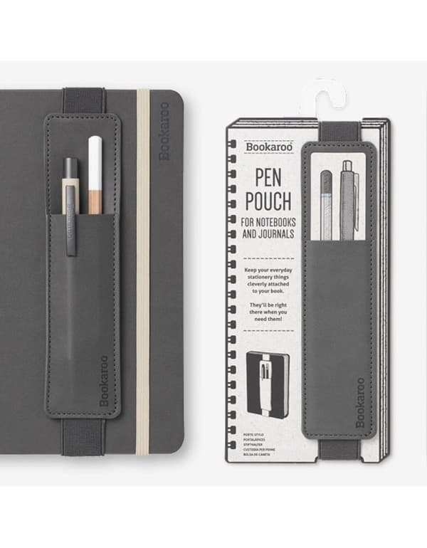Bookaroo Pen Pouch - Charcoal