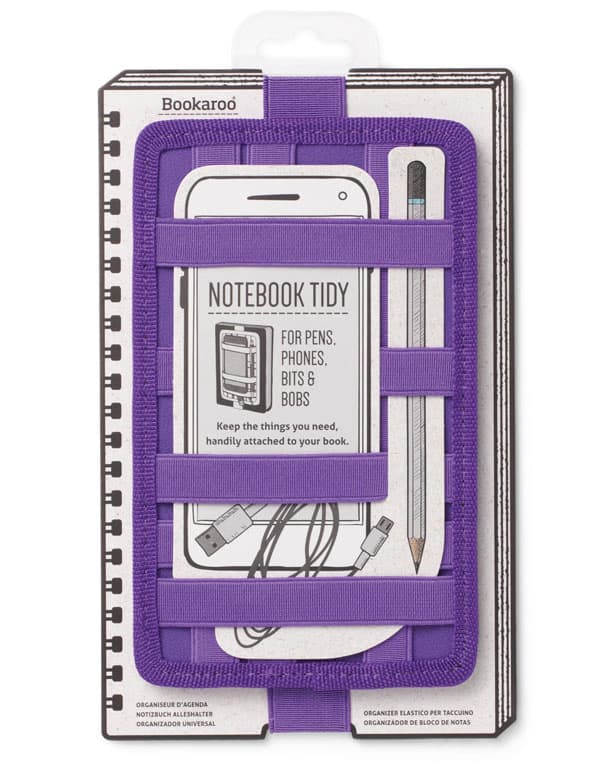 Bookaroo Notebook Tidy Purple