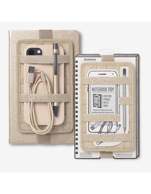 Bookaroo Notebook Tidy - Gold