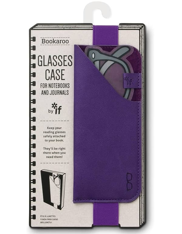 Bookaroo Glasses Case Purple