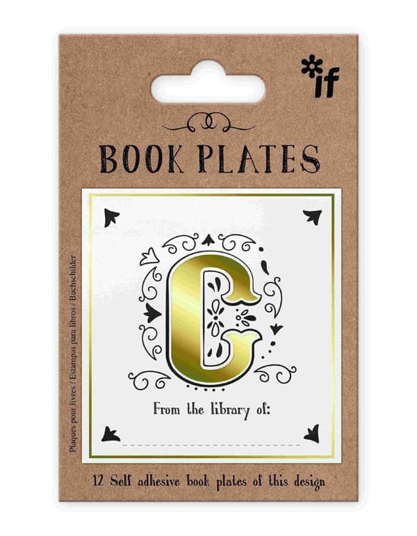 Letter Book Plates - C