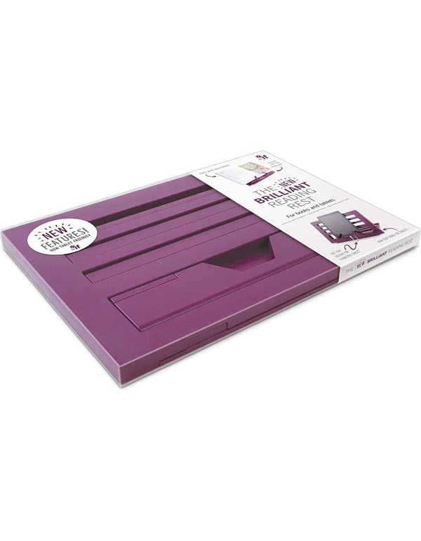 The New Brilliant Reading Rest Mullberry Purple