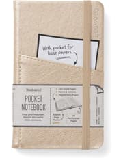 Bookaroo Pocket Journal - Gold (A6) product image