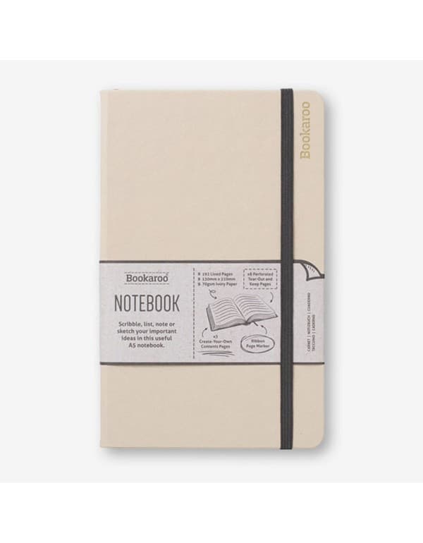 Bookaroo Journal - Cream (A5)