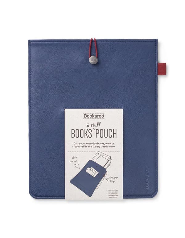 Bookaroo Books & Stuff Pouch - Navy