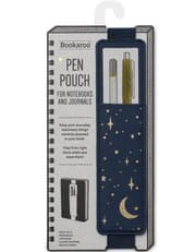 Bookaroo Pocket Pen Pouch Moon and Stars product image