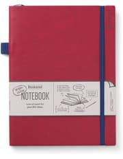 Bookaroo Bigger Things Notebook Journal - Dark Red product image