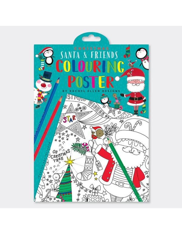 Colouring Posters - Christmas