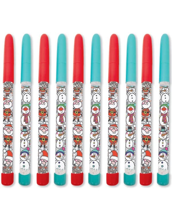 Christmas glitter pen