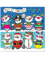 Square Colouring Book - Let It Snow product image