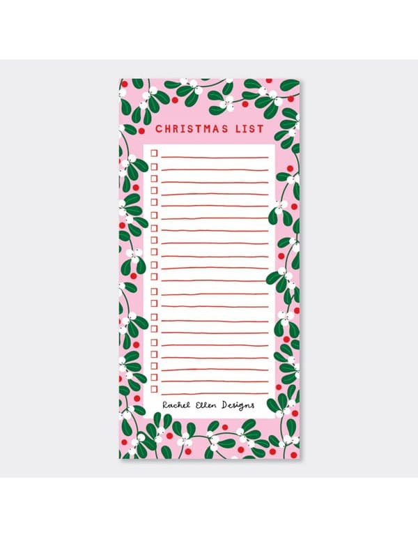 List Pad - Christmas