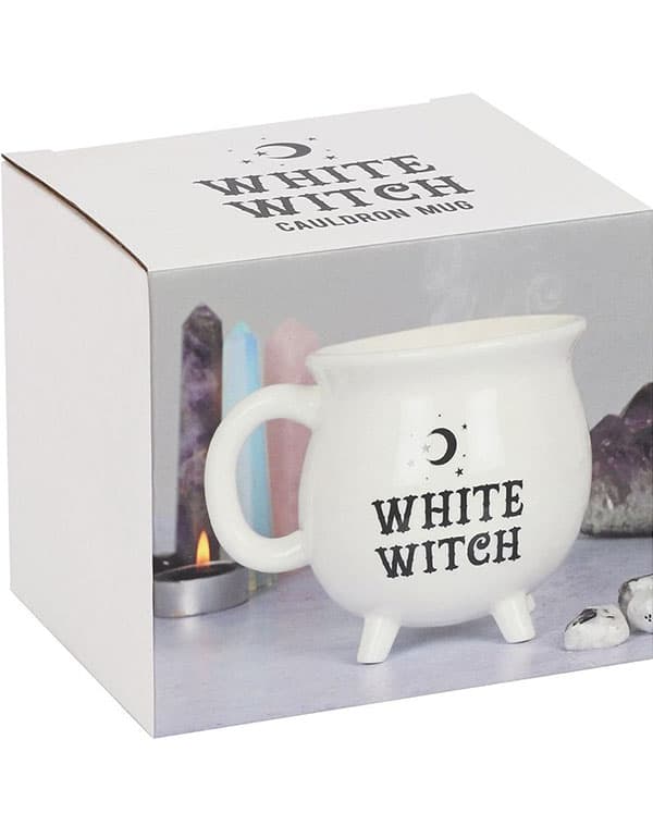 White Witch Cauldron Mug