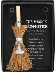Witch Hat Mini Magick Broomstick product image