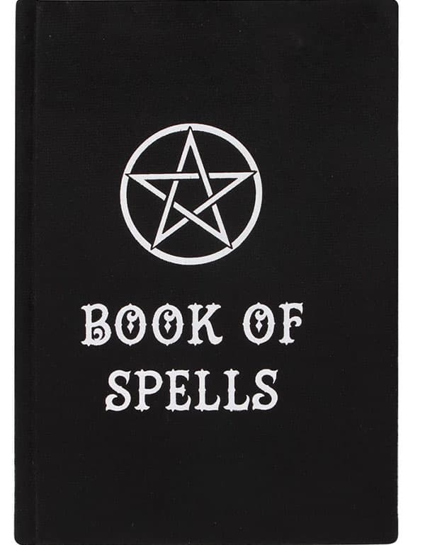 Book Of Spells Velvet Notebook