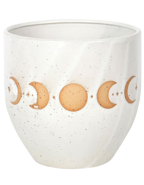 Moon Phase Plant Pot