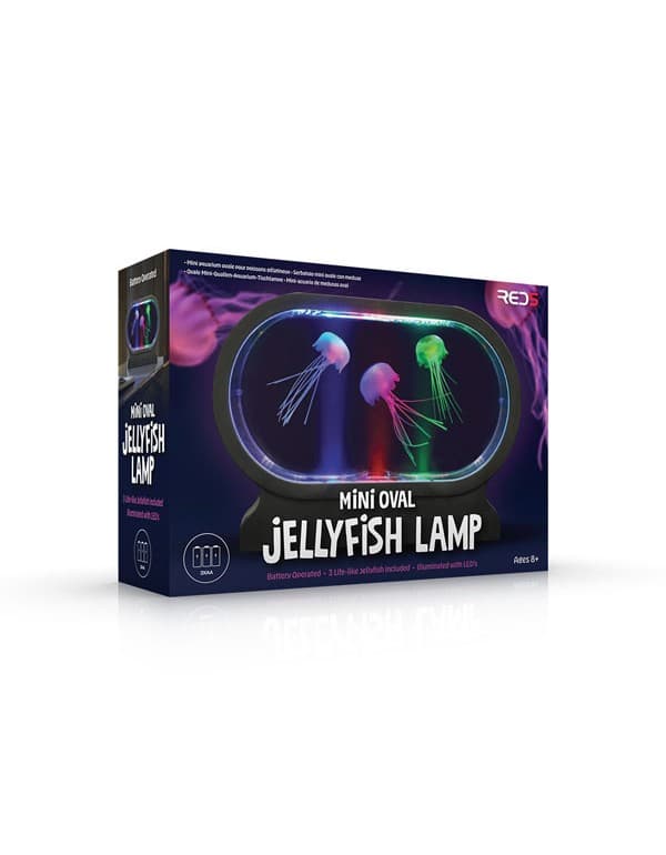 Oval Mini Jelly Fish Lamp