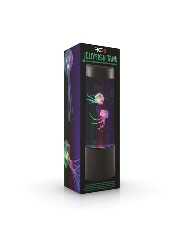 Round Jelly Fish Lamp Battery and USB