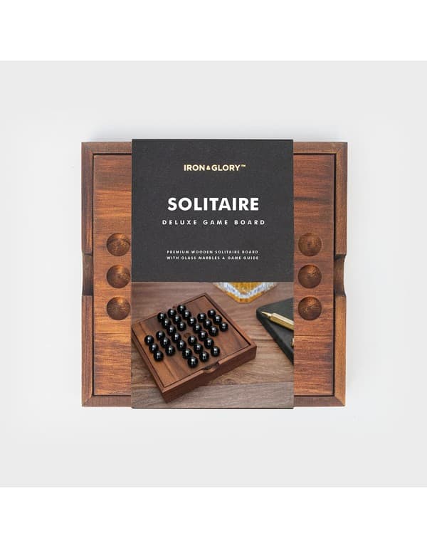 Solitaire - Wooden Solo Noble Game