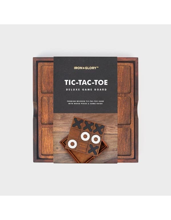 Tic-Tac-Toe - Wooden Noughts & Crosses