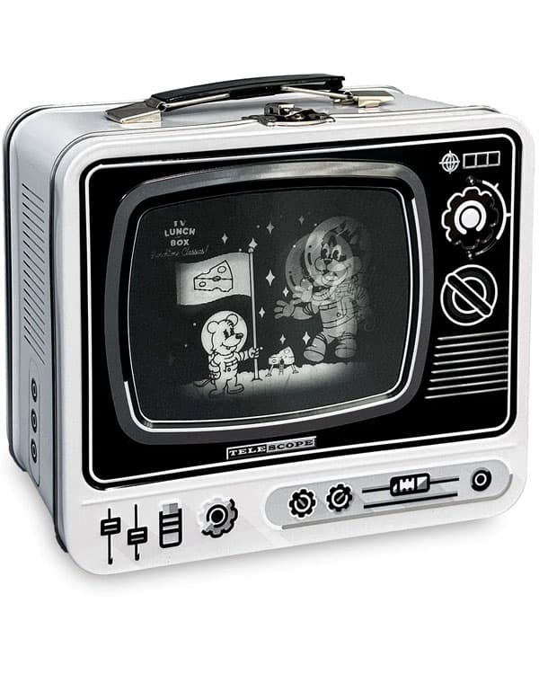Moon Landing Lunch Box - White