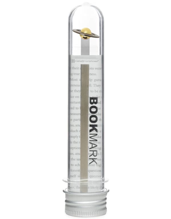 Metalmorphose - Gold Saturn Bookmark