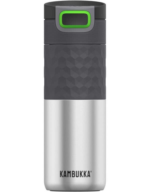 Kambukka Etna Grip Silver Thermal Mug 500ml