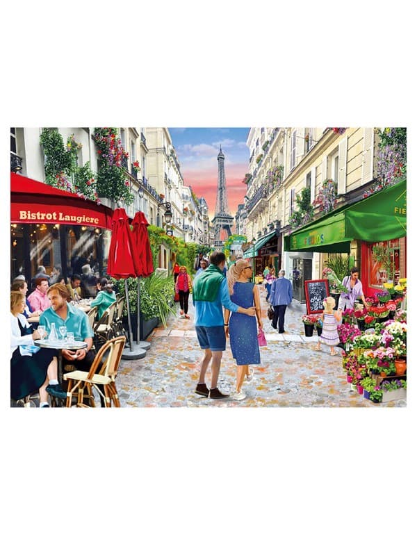 Wooden Puzzle: Paris Bistro XL 505pcs