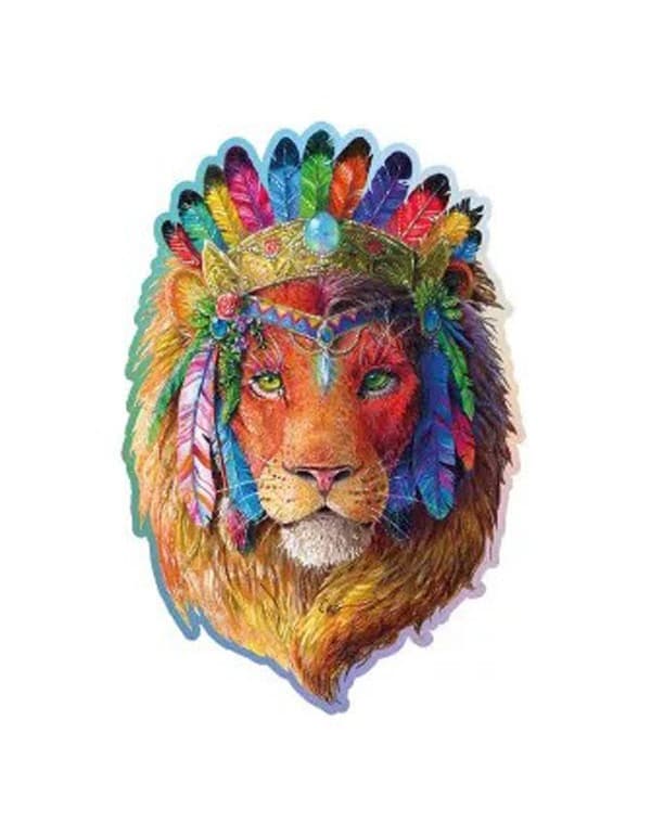 Wooden Puzzle: The Mystic Lion XL 505pcs