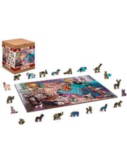 Wooden Puzzle: Naughty Puppies XL 505pcs product image