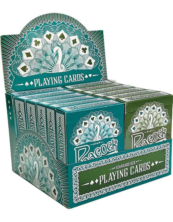 Peacock Playing Cards