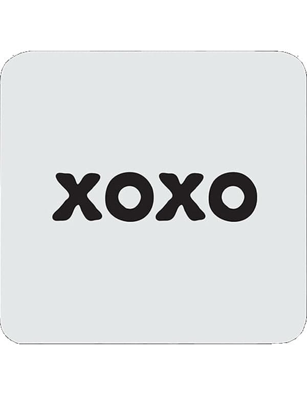 Quotable Coasters - "xoxo"