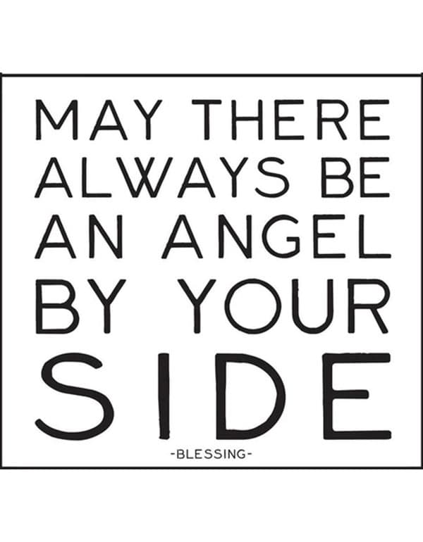 Quotable Magnets - "Angel by your side"