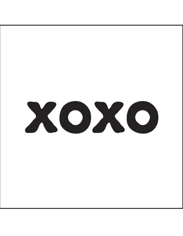 Quotable Magnets - "xoxo"