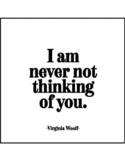 Quotable Magnets I am never not thinking of you product image