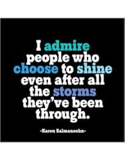 Quotable Magnets - "I admire people" product image